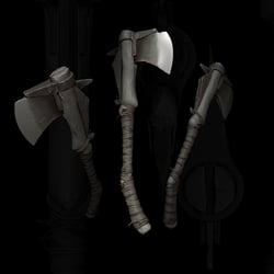 axe – highpoly sculpt (ZBrush)