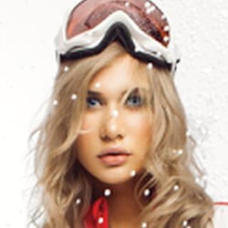 One-piece ski wear range for women