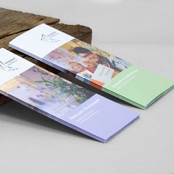 Printdesign für das Hospizhaus Wolfsburg