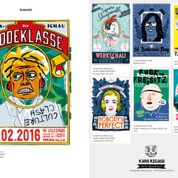 Illustrierte Plakate