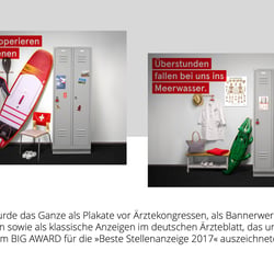 Beste Stellenanzeige 2017, nominiert vom Deutschen Ärzteblatt