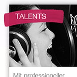 Tonstudio Sound & More – Konzeption, Screendesign, techn. Umsetzung (XHTML, CSS, jQuery), Logogestaltung
