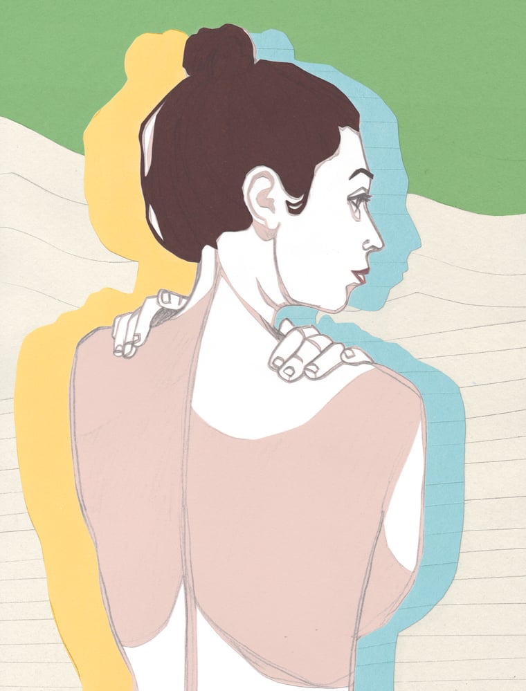Papercutillustration