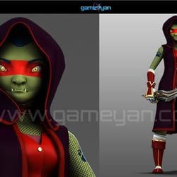 3D Lotha Creature Character Rigging