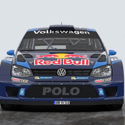 Technische Illustrationen zum Polo WRC
