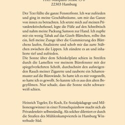 Kriminalroman – Cover – Rückseite