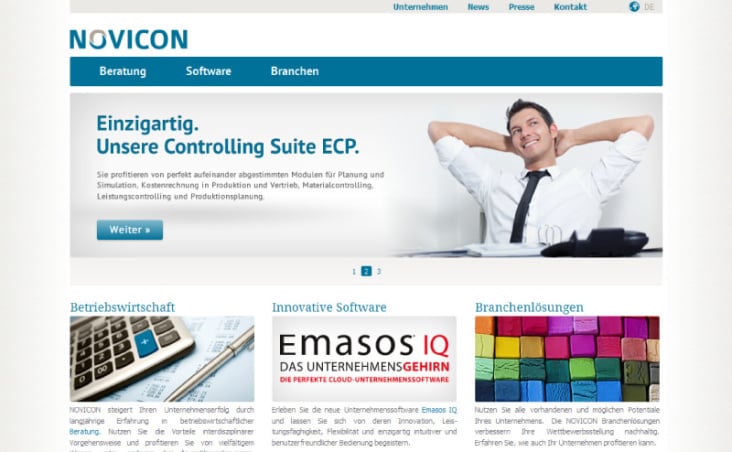 Novicon Web und Corporate Design