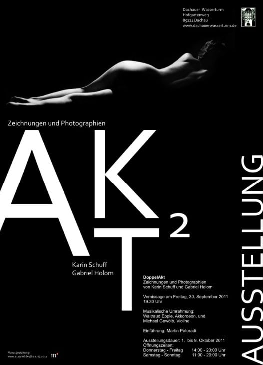 Kunstausstellung Poster