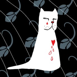 Eaten, hand and digital illustration 2007