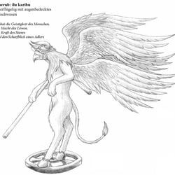 Cherub – Zeichnung (Bleistifte)