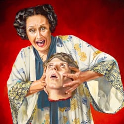 Illustration für Theaterplakat