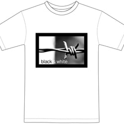 black & white