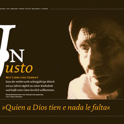 Aufmacherseite Challenge – Don Justo