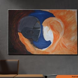 Auszug der freien Arbeiten aus dem Bereich der Acrylmalerei