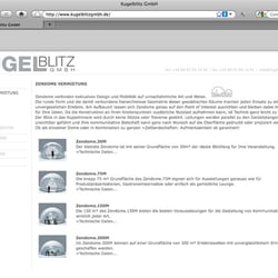Kugelblitz GmbH – Webseite