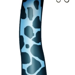 blue giraffe