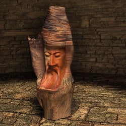 Holzfigur