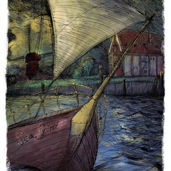Illustration für Tesseltje Buch (Niederlande) 2012