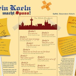 Klein Köln Platzdeckchen