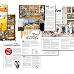 TAKKO X-PRESS Herbst 2011 Layout, Konzeptentwicklung und Art Direktion der Mitarbeiterzeitung.
