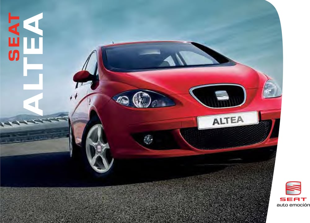 SEAT Altea Magalog Titelseite / Title / portada