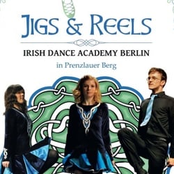 Flyer for „Jigs & Reels“ Berlin Irish dance Academy / 2013