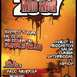 Latino Party Flyer