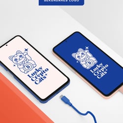 Corporate Design für Lucky Crypto Cats – illustratives Brand Design