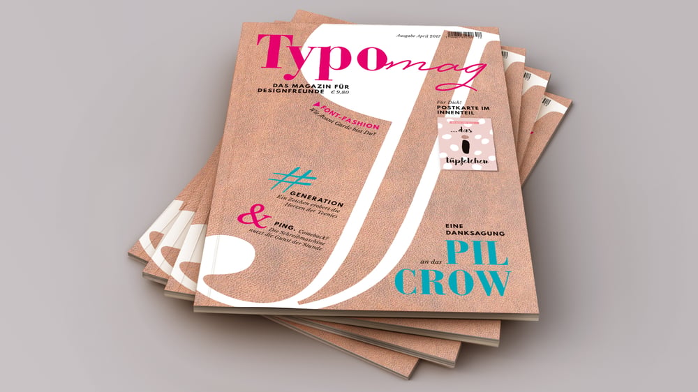 Coverdesign Typomag
