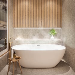 3D-Rendering von Badewanne