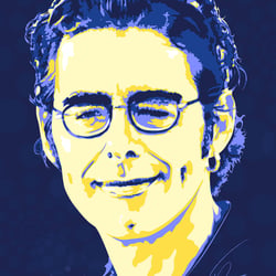 Jim | Vektorillustration, Pop Art