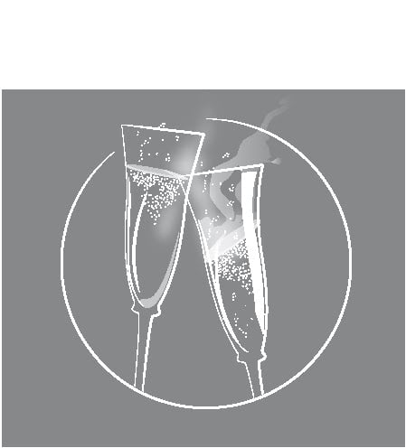 Sekt | Illustration für Einladungskarte
