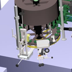 3D-Modell – Zoom Etikettiermaschine – Detail 02