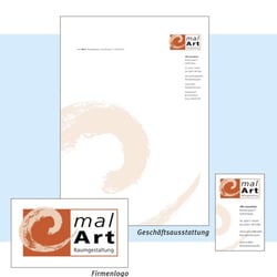 Logoentwicklung und Geschäftsausstattung