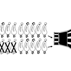 Illustrationen für das Außenministerium in Finnland