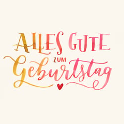 Geburtstagskarte