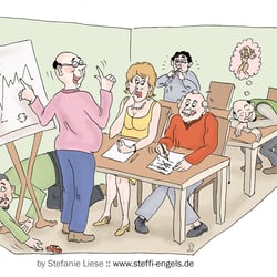 Oh wie anstrengend ist die Erwachsenenbildung!