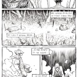 Cockeyed Cletus | page 4 | comic illustration | digital drawing