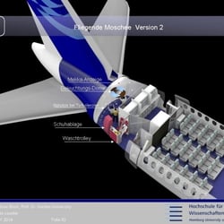 Fliegender Andachtsraum version 2 in Long Range a/c