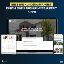 Bessere Anfragen generiert, Team  gleichmäßig auslastet, Übersichtliches Design, Besser gefunden werden