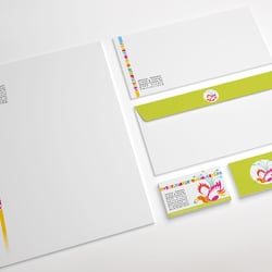 Gestaltung von Logo und Briefschaft