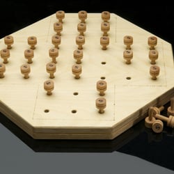 Solitär angespielt