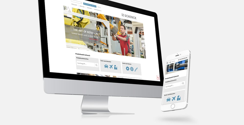 Der Weltmarktführer für Auswucht- und Diagnosetechnik in neuem Online-Look –– Schenck RoTec GmbH