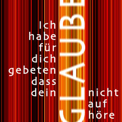 Freie Gestaltung, Jahreslosung