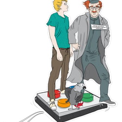 Fietje und Prof. Ideenreich