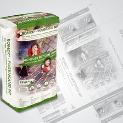 Verpackung // Sack 25 kg Fugensand