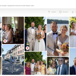 GalleryDock Favoriten – Bilderauswahl in der Kundengalerie für Fotografen