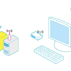 Illustration, Computerwelt