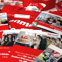 Deutsche Bahn/div. Werbemittel