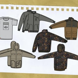 apparel design package for adidas